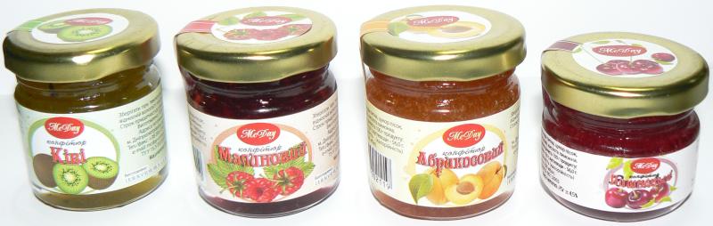 The new line of eco-friendly products - jams